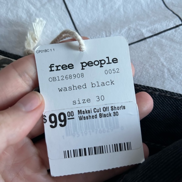 Free People Denim Shorts - Picture 7 of 7